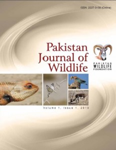 Pakistan Journal of Wild Life Vol 1 Issue 1